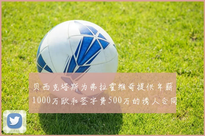 贝西克塔斯为弗拉霍维奇提供年薪1000万欧和签字费500万的诱人合同