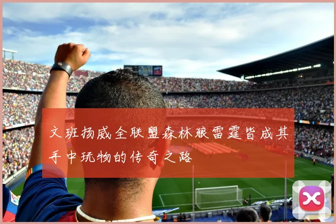 文班扬威全联盟森林狼雷霆皆成其手中玩物的传奇之路